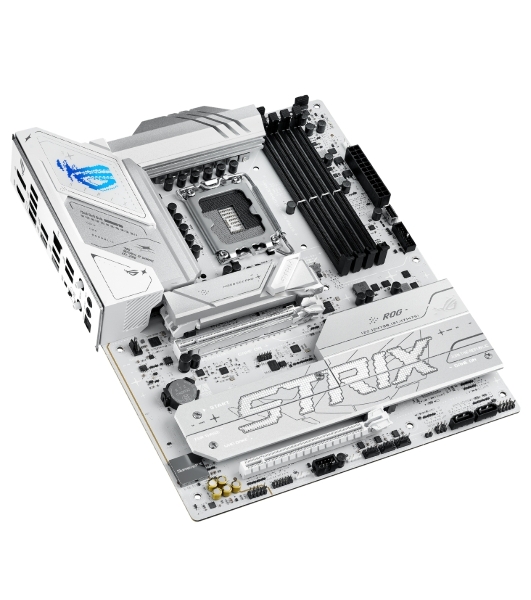 Материнская плата ASUS ROG STRIX B860-A GAMING WIFI, LGA1851, Intel B860, 4xDDR5, 4xSATA, 4xM.2, 2xPCIe 5.0 x16, 1xDP, 1xHDMI, 1x2.5Gb LAN, Wi-Fi, Bluetooth, 4xUSB 2.0, 2xUSB 3.2 Gen 1, 3xUSB 3.2 Gen 2, 1xUSB 4, 2xUSB-C, 3x3.5 мм, 7.1, ATX