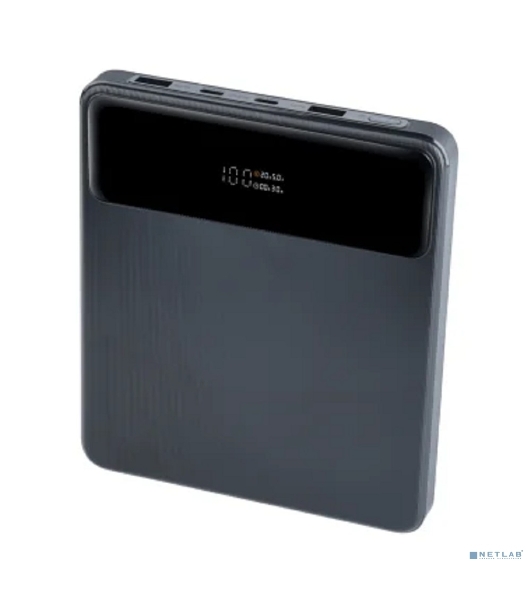 Портативный аккумулятор Perfeo Powerbank LAPTOP 105W 20000 mAh/LED дисплей/PD + QC 3.0/2 Type-C/2USB/Выход: 5A,max105W черный (PF_E1472)