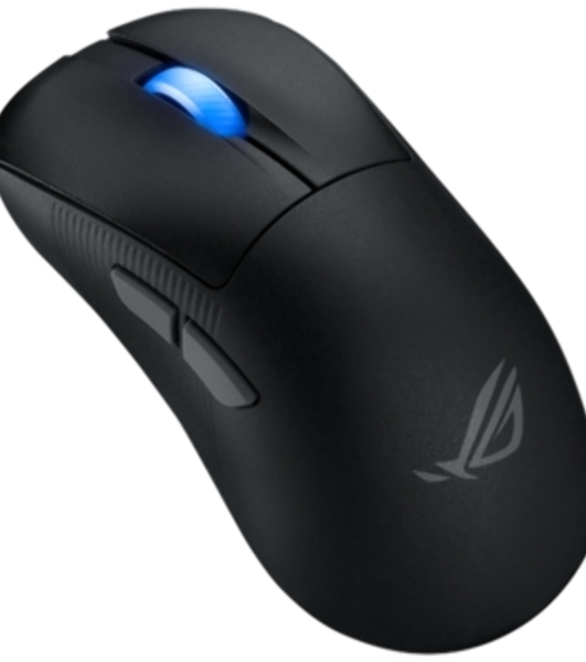 Мышь беспроводная/проводная ASUS ROG Keris II Ace белый, 42000 dpi, радиоканал, Bluetooth, USB, кнопки - 6