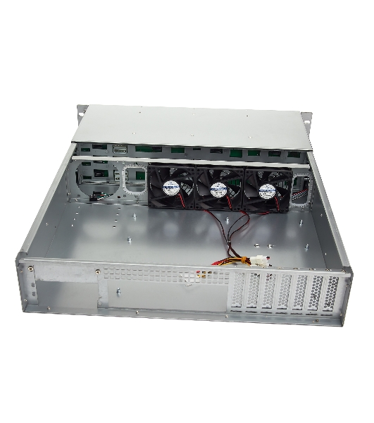 Серверный корпус ExeGate Pro 2U550-HS12 (RM 19', высота 2U, глубина 550, без БП, 12xHotSwap, USB)