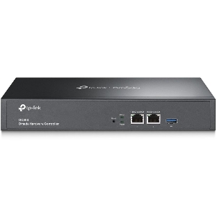 Контроллер TP-Link Omada hardware Controller OC300, 2 gigabit ethernet ports, 1 USB 3.0 port, managed up to 500 Omada Access Points/Switch/Gateway, support batch configuration, firmware upgradation, intelligent network monitoring and captive portal, easy management via Omada APP/Web UI/Cloud access.