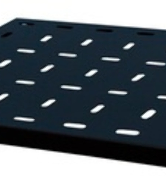 Полка стационарная C3 Solutions S450 B NT081953 1U нагр.:100кг. 19' 450мм черный (упак.:1шт)