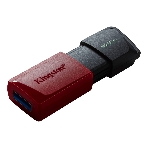 Флешка USB Kingston DataTraveler Exodia M (DTXM/128Gb), 128Gb, USB 3.2 Gen 1, R/W 150/60, черный/красный, фото4