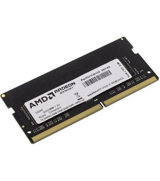 Оперативная память AMD Radeon R9, DDR4, 4GB, 3200MHz, CL22, SO-DIMM