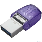 Флешка USB Kingston DataTraveler microDuo 3C (DTDUO3CG3/64Gb), 64Gb, USB 3.2 Gen 1/Type-C, R/W 200/15, фиолетовый, фото5