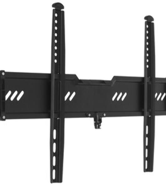 Кронштейн для телевизора Kromax Ultra Slim-100, 32'-90', макс. 55кг, настенный, фиксированный черный