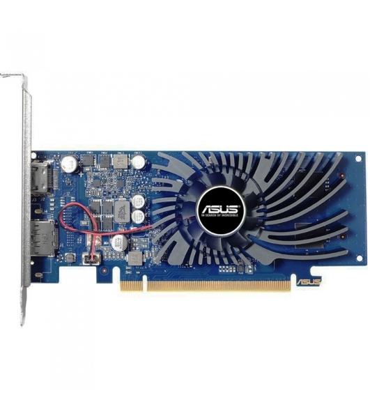Видеокарта Asus GT1030-2G-BRK nVidia GeForce GT 1030 2048Mb 64bit GDDR5 1228/6008/HDMIx1/DPx1/HDCP PCI-Elow profile Ret