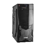 Компьютерный корпус Miditower ExeGate EX261448RUS CP-601 Black, ATX, (CP350W, 80мм), 2хUSB, Audio, фото 1