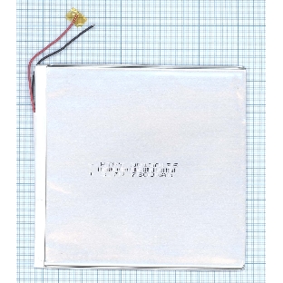 Аккумулятор Li-Pol (батарея) 3x130x135 мм 2pin 3.7V/7800mAh