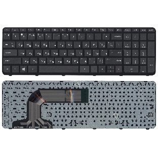 Клавиатура для ноутбука HP Pavilion 17 17-E черная с рамкой
