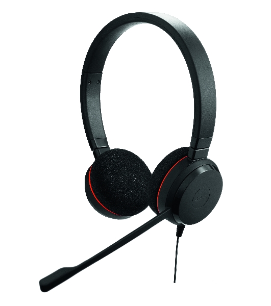 Гарнитура Jabra Evolve 20 MS Stereo USB чёрный, проводная