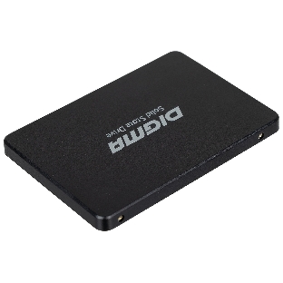 Накопитель SSD Digma Run S9, 512Gb, SATA III, 2.5', без NVMe, R/W 520/475