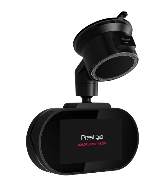 Видеорегистратор Prestigio RoadRunner 460W, 2560x1440, 3', Wi-Fi, G-сенсор, датчик движения
