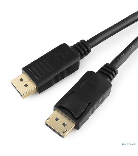 Кабель DisplayPort Cablexpert CC-DP2-10M, v1.2, 10м, 20M/20M, черный, экран, пакет