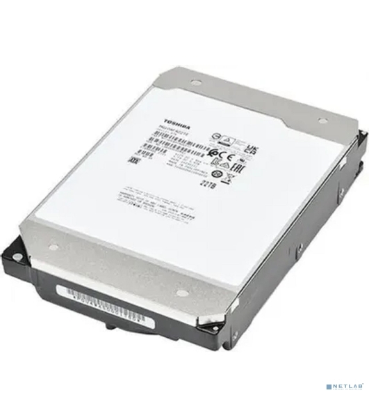 Жесткий диск серверный Toshiba 3.5'; 22Tb MG10F Series SAS 12Gb/s, 7200rpm, 512MB, 512e Helium