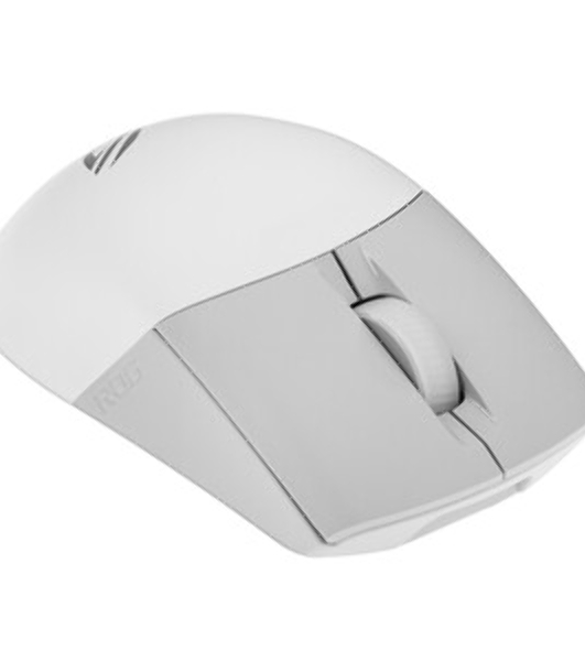 Мышь беспроводная/проводная ASUS ROG Keris Wireless AimPoint белый, 36000 dpi, радиоканал, Bluetooth, USB, кнопки - 5