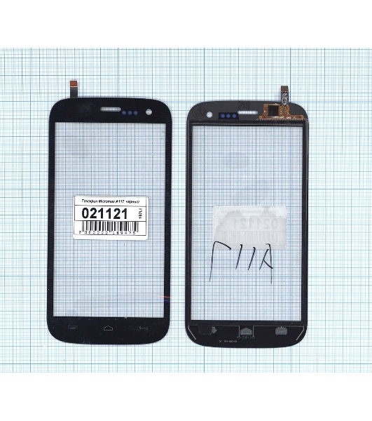 Сенсорное стекло (тачскрин) для Micromax A117 Canvas Magnus черное