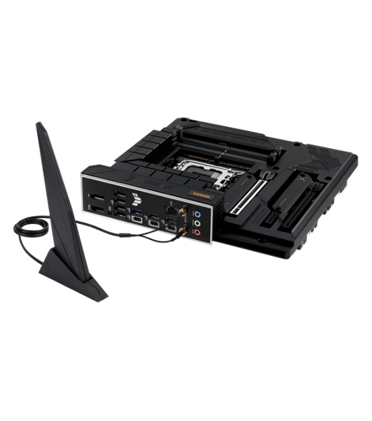 Материнская плата ASUS TUF GAMING B760M-BTF WIFI, LGA 1700, Intel B760, 4xDDR5, 4xSATA, 3xM.2, 1xPCIe 5.0 x16, 1xPCIe 4.0 x4, 1xPCIe x1, 1xDP, 1xHDMI, 1x 2.5Gb LAN, 1xUSB-A 3.2 Gen 2, 2xUSB-A 3.2 Gen 1, 4xUSB 2.0, 1xUSB-C 3.2 Gen 1, 1xUSB-C 3.2 Gen 2, 1xUSB-C 3.2 Gen 2x2, 3x3.5 мм, 7.1, mATX