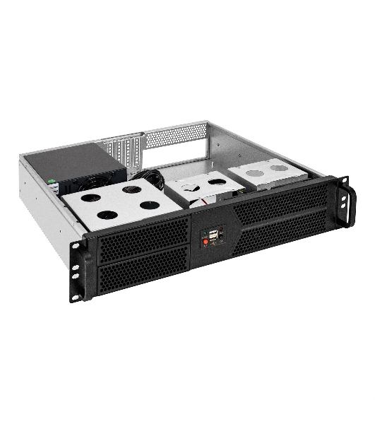 Серверный корпус ExeGate Pro 2U400-04 (RM 19', высота 2U, глубина 400, БП 900ADS, 2*USB)