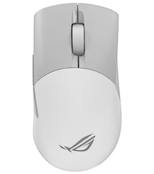 Мышь беспроводная/проводная ASUS ROG Keris Wireless AimPoint белый, 36000 dpi, радиоканал, Bluetooth, USB, кнопки - 5