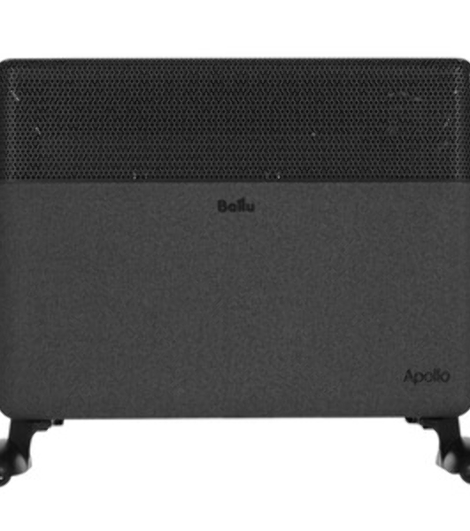 Конвектор электрический Ballu Apollo digital INVERTER Space Black BEC/ATI-1502 черный, 1500 Вт, 20 м2, термостат, дисплей, WiFi