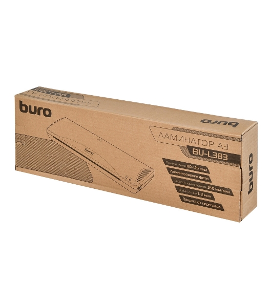 Ламинатор Buro BU-L383, 2 вала, A3, 125мкм, 250 мм/мин