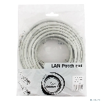 Патч-корд UTP Cablexpert PP6U-10M cat.6, 10м, литой, многожильный, серый, фото9