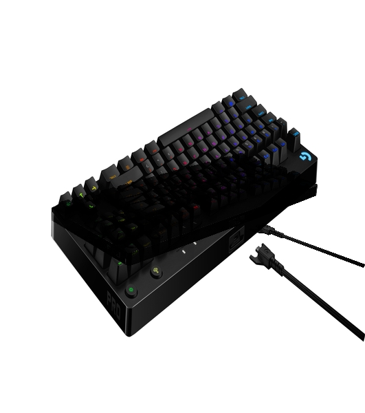 Клавиатура Logitech Gaming PRO проводная, USB Type-A, чёрный