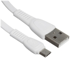 Кабель USB 2.0 HOCO X13, AM/microBM, белый, 1м, фото4