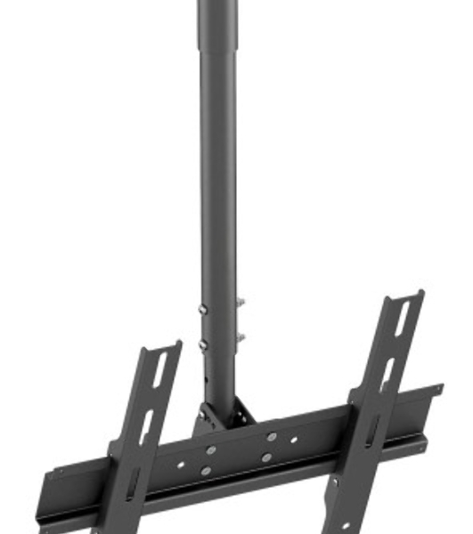 Кронштейн для телевизора Holder PR-101-B черный 32'-65' макс.60кг потолочный фиксированный