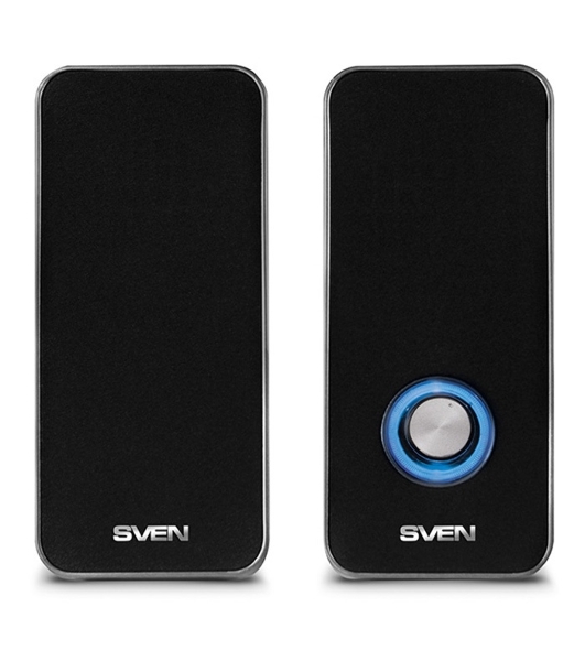 Акустическая система 2.0 SVEN 325, черный, USB, мощность 2x3 Вт(RMS) SVEN 325, черный, USB, акустическая система 2.0, мощность 2x3 Вт(RMS)