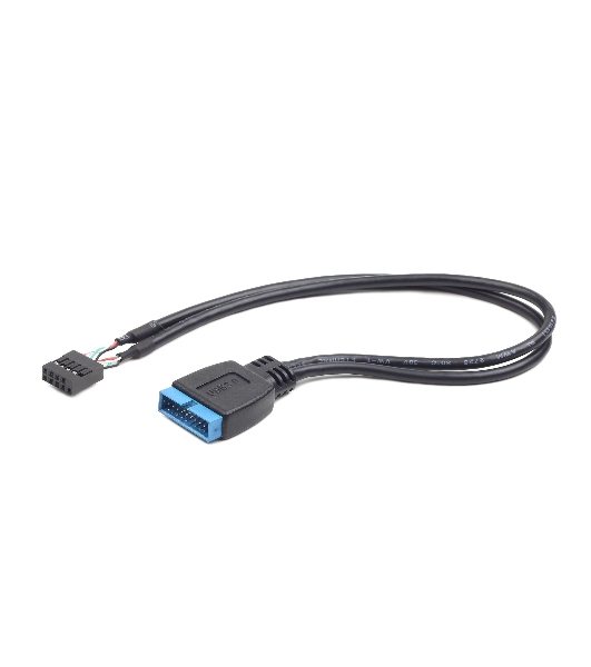 Кабель Cablexpert Внутренний USB2 - USB3 кабель, 9pin/19pin, 0.3m (CC-U3U2-01)