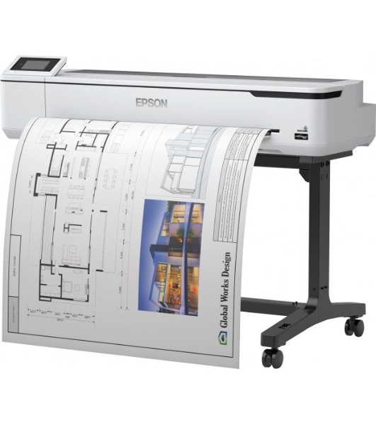 Плоттер струйный Epson SureColor SC-T5100, A0, цветной, 36', 1200x2400 dpi, USB, Gigabit Ethernet, WiFi