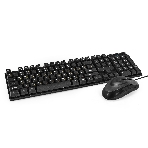 Комплект клавиатура+мышь ExeGate MK110-OEM проводной, USB, 1000 DPI, чёрный, фото15