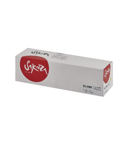 Картридж Sakura CTL-1100Y для Pantum, желтый, 700к.