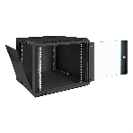 Шкаф телекоммуникационный 19' настенный 9U ExeGate EC-WM-9U.600.G.BLACK (19', 9U, 600x600x500мм (ШхГхВ), передняя дверь закаленное стекло, съемные боковые панели, пыле- и влагозащита IP23, черный RAL 9004), фото24