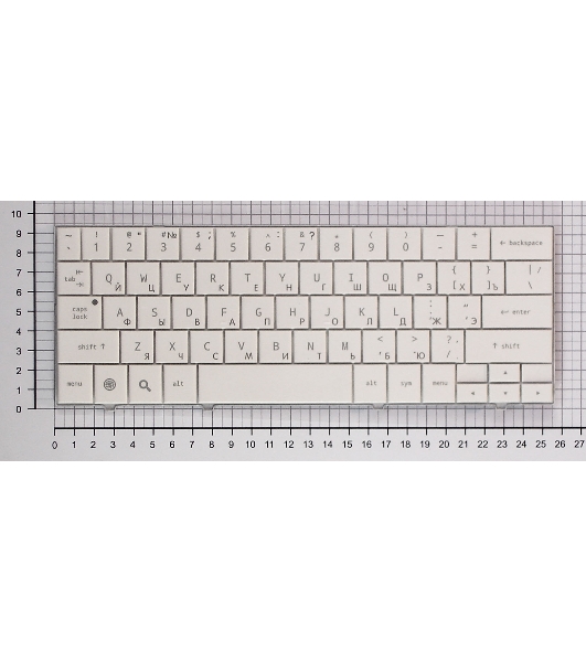 Клавиатура для ноутбука HP Compaq Airlife 100 белая
