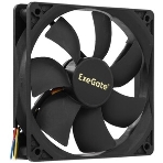 Вентилятор для корпуса ExeGate E12025S4P-PWM черный, 120 мм, 1500 об/мин, 25 дБ, 4 pin, фото9
