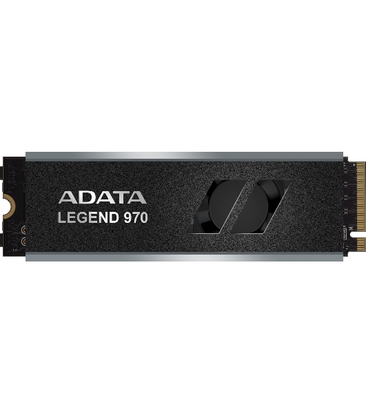 Накопитель SSD ADATA LEGEND 970, 2Tb, PCIe 5.0 x4, M.2 2280, NVMe, R/W 10000/10000, с радиатором