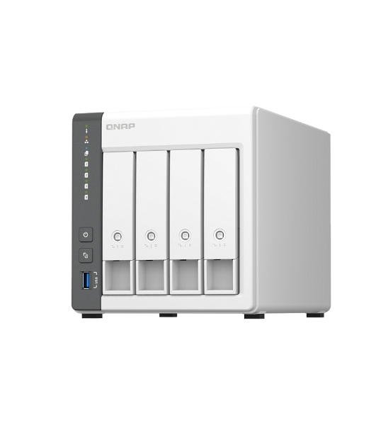Сетевое хранилище NAS Qnap D4 (REV. C) 4-bay настольный Cortex-A55 RK3568B2