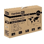 Монитор 21.5' ExeGate SmartView EP2207T IPS 1920x1080, 75 Гц, 5 мс, 16:9, 250 кд/м², VGA, HDMI 2.0, HDR10, FreeSync, черный, фото 1