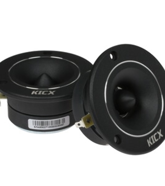Колонки автомобильные Kicx DTC 36 ver.2 (без решетки) 80Вт 103дБ 4Ом 7.2 см (3 дюйм) (ком.: 2кол.) твитер однополосные