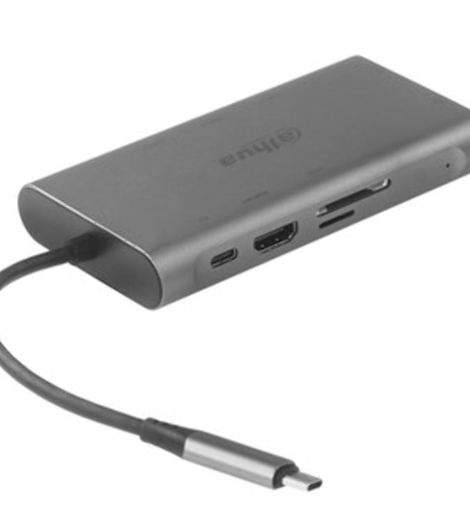 USB-концентратор Dahua TC35, USB Type-C, HDMI + USB 3.0 + PD Docking Station, USB