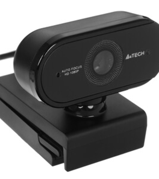 Веб-камера A4Tech PK-930HA 1920x1080, 30 кадр/с, USB Type-A, микрофон, автоматическая фокусировка, универсальное крепление