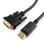 Кабель DisplayPort-DVI Gembird/Cablexpert 1м, 20M/19M, черный, экран, пакет, фото9