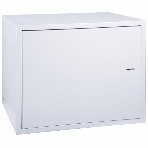 Настенный шкаф Rexant 'АНТИВАНДАЛЬНЫЙ' 19' распашной 10U 600×500×500мм,(ШxГxВ) RAL 7035, фото 1