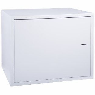 Настенный шкаф Rexant 'АНТИВАНДАЛЬНЫЙ' 19' распашной 10U 600×500×500мм,(ШxГxВ) RAL 7035