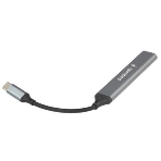 Разветвитель USB3.0/2.0 Gembird UHB-C202, USB3.0, 3xUSB2.0, кабель Type-C 10 см, алюминий, пакет, фото6