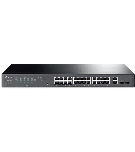 Коммутатор TP-Link TL-SG1428PE Easy Smart 28 портовый гигабитный коммутатор с 24 портами PoE+ SMB