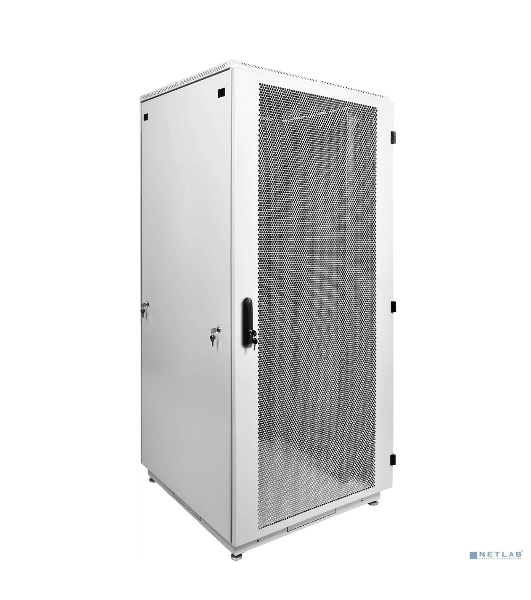 Шкаф коммутационный ЦМО ШТК-М-42.8.8-4ААА 42U 800x820 мм пер. дв. перфор. задн. дв. стал. лист 2 бок. пан. 500 кг белый